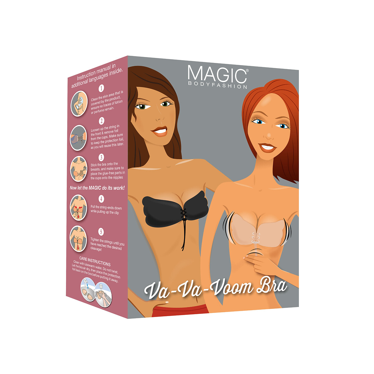 Selbstklebender Push-up-BH Va Va Voom nude, MAGIC BODYFASHION