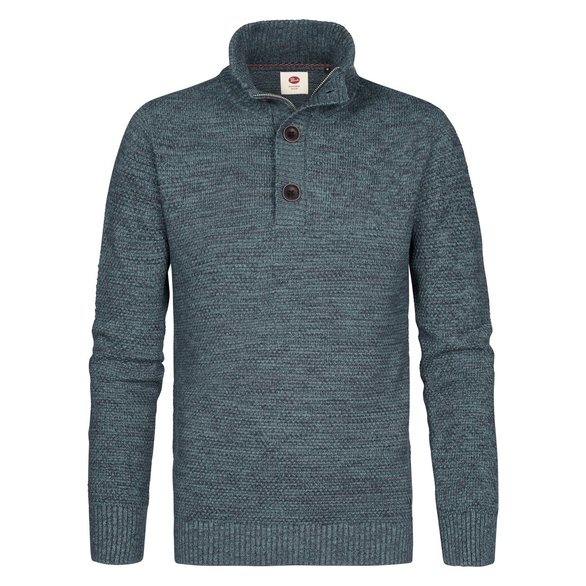 Pull chiné millfield bleu storm blue, PETROL INDUSTRIES