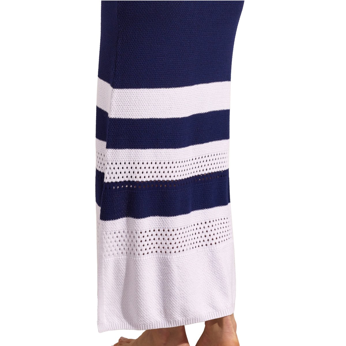Robe longue estivale ARTEMISA bleu marine, SELMARK MARE