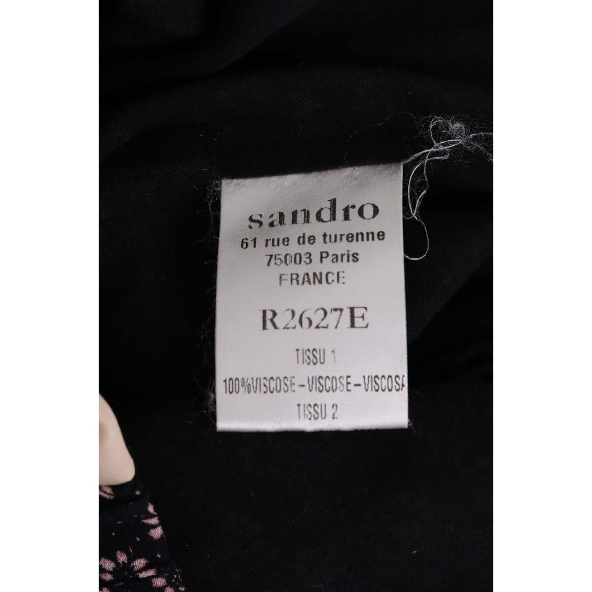 Robe - Très Bon État noir, SANDRO