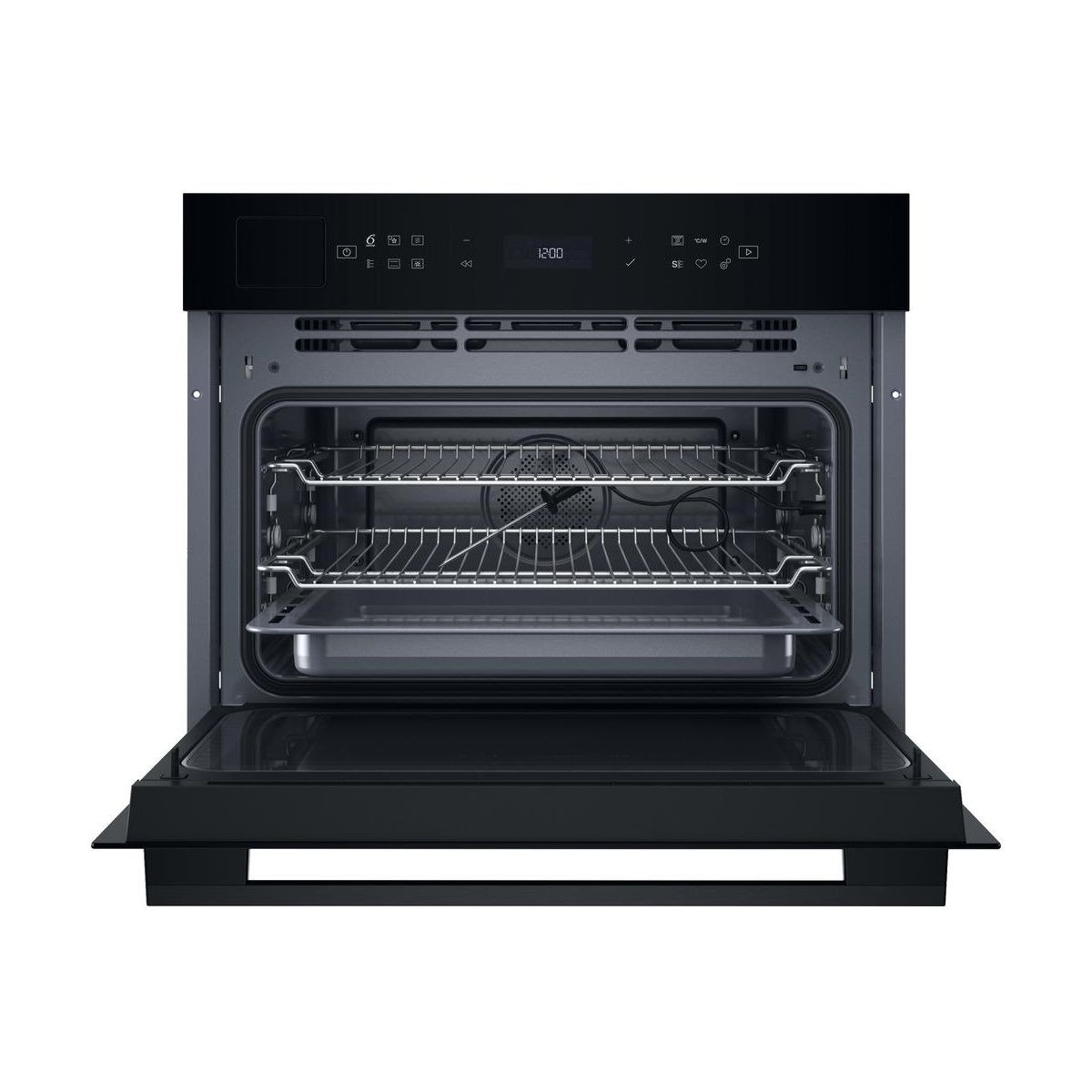 Micro ondes combiné WCT7A9PHTSBF noir, WHIRLPOOL