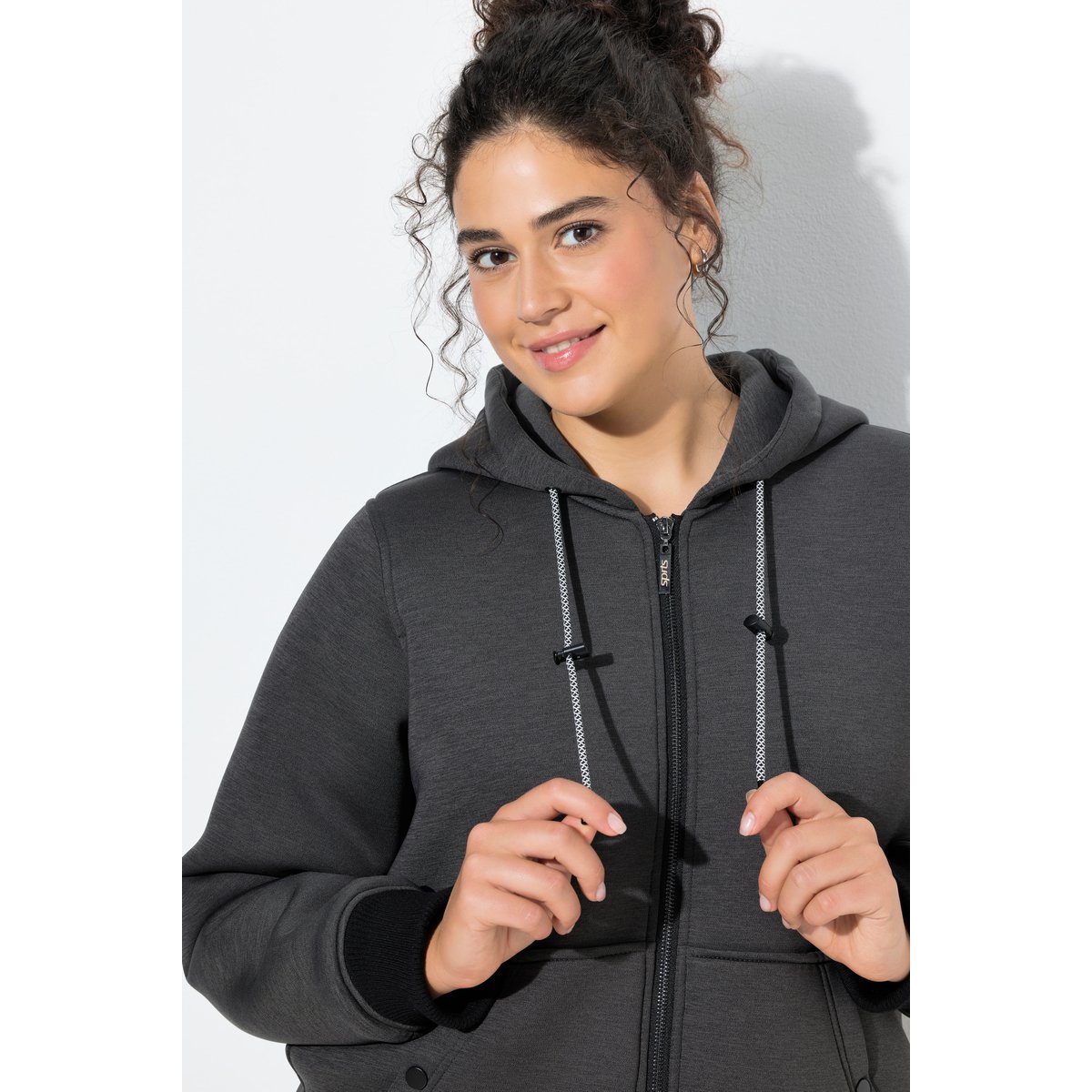 Veste softshell, imperméable noir, ULLA POPKEN
