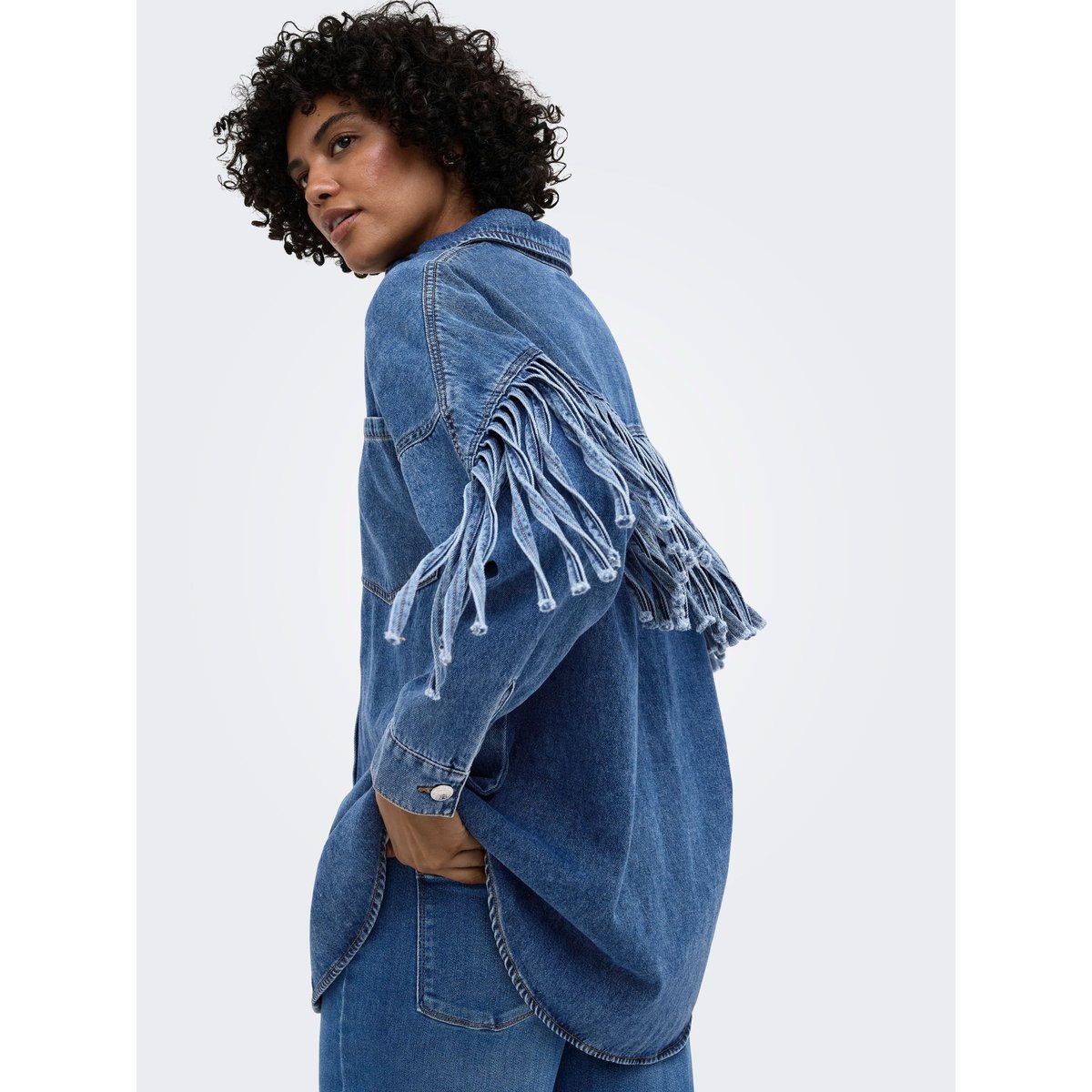 Chemise En Denim medium blue denim, ONLY