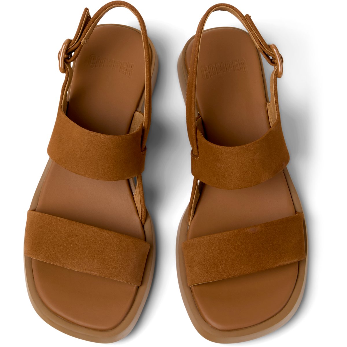 Sandales Dana marron moyen 1, CAMPER
