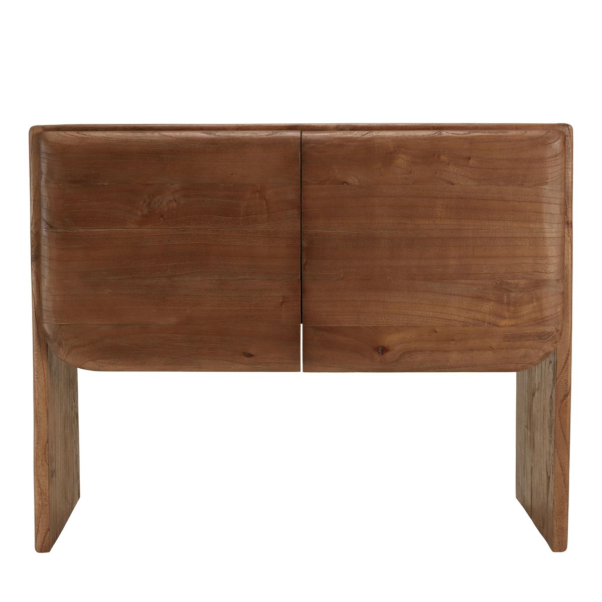 Buffet 2 portes en bois de mindi ARCUS bois naturel, PIER IMPORT