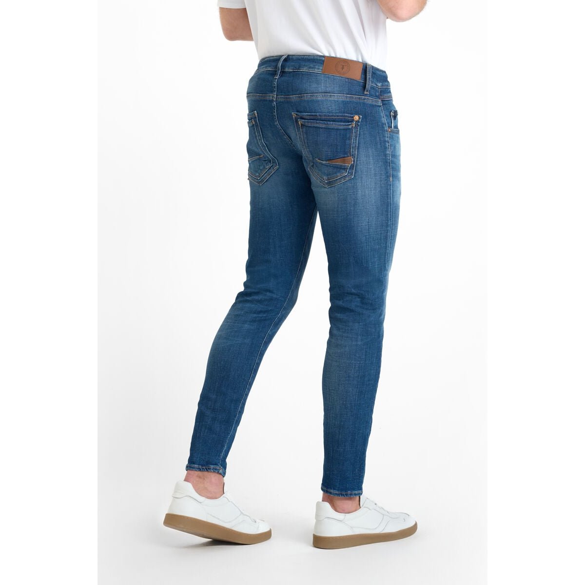 Jeans skinny POWER, 7/8ème blue, LE TEMPS DES CERISES