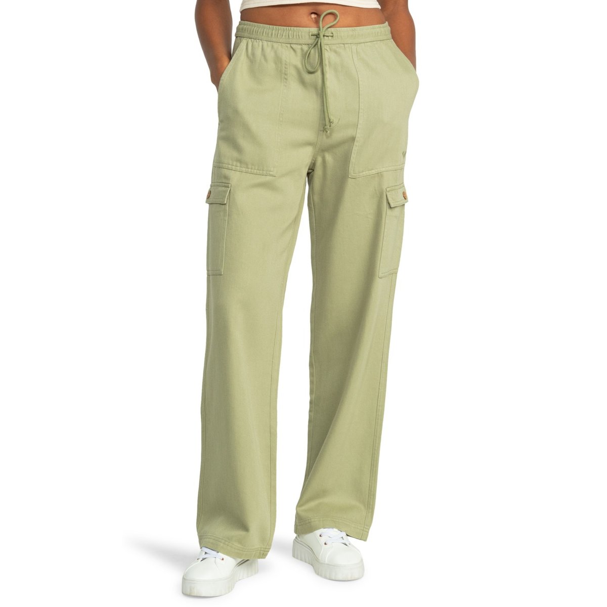 Pantalon Cargo PRECIOUS. vert oil green, ROXY