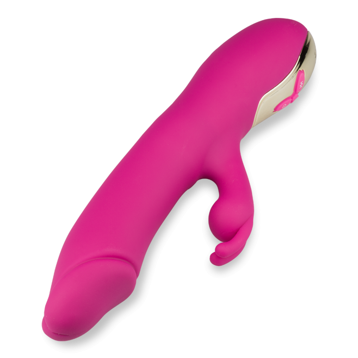 Vibromasseur puissant rabbit vibrant et rotatif  Leki rose, LOVE AND VIBES