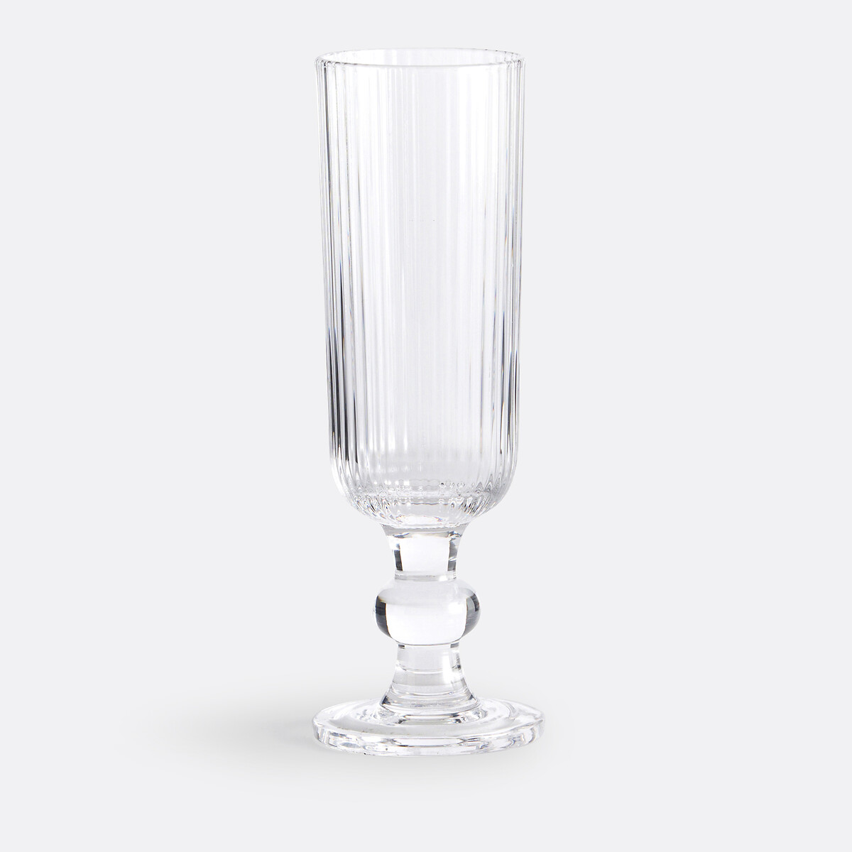 Lot de 6 flûtes à champagne striées, Ostri transparent, LA REDOUTE INTERIEURS