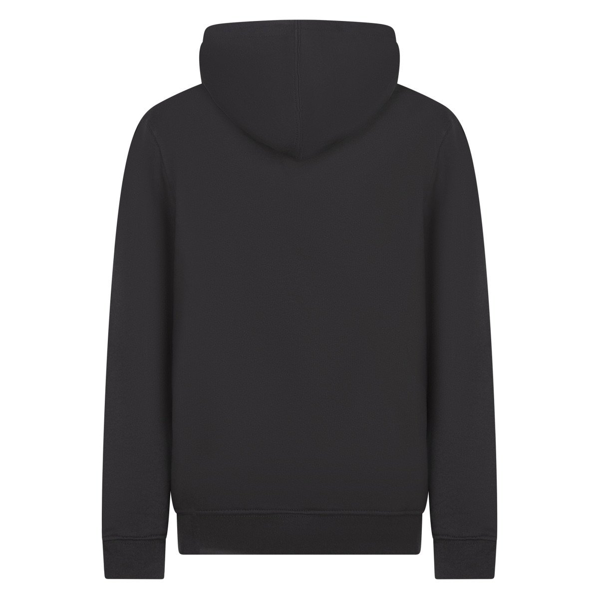Sweat coton col à capuche droit noir, VANS