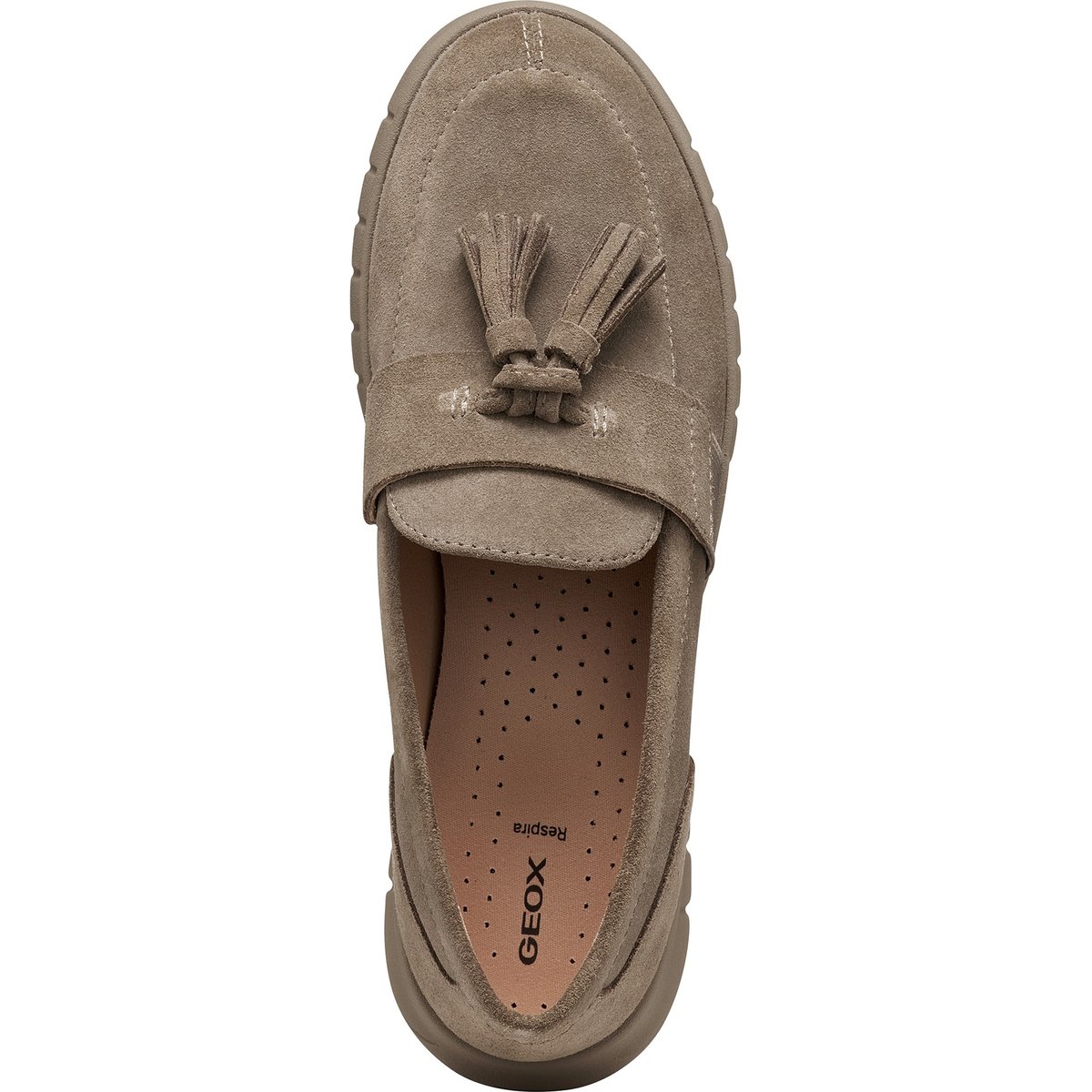 Mocassins  D FLEXTRIDE taupe, GEOX