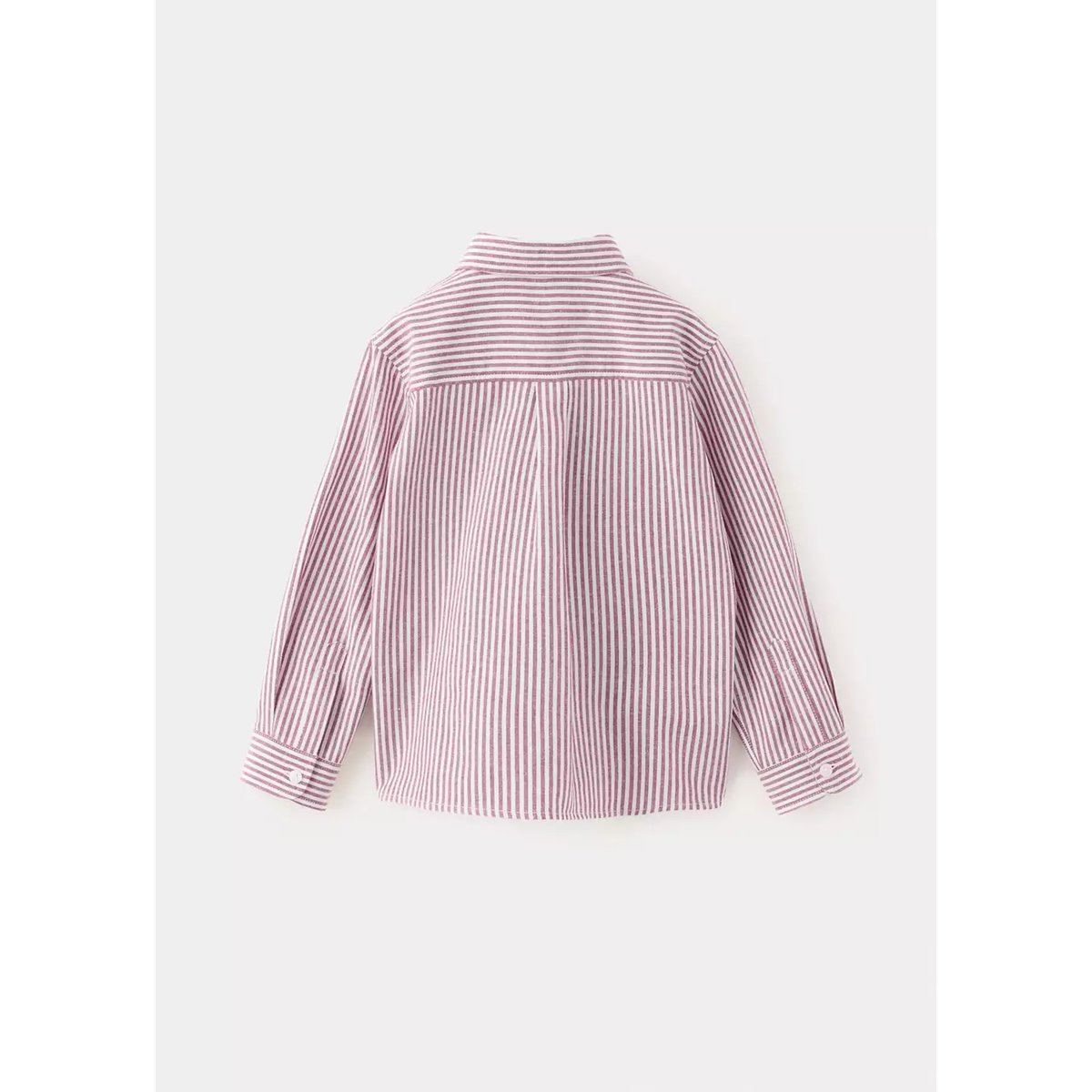 Chemise coton rayures cerise, MANGO BABY