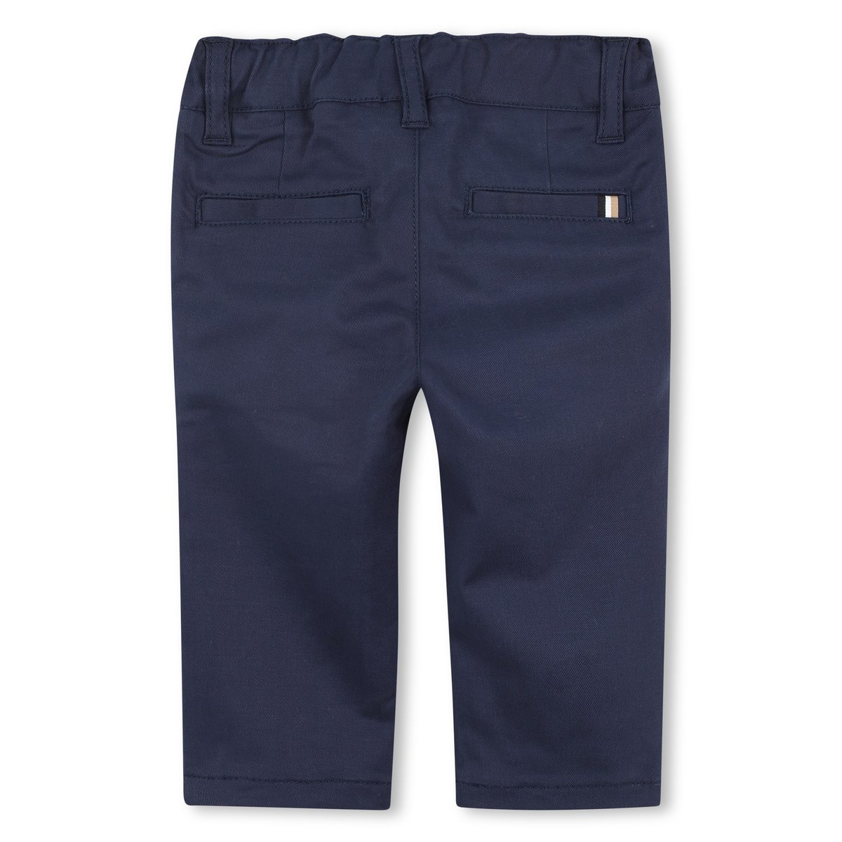 Chinos en sergé bleu cargo, BOSS KIDSWEAR