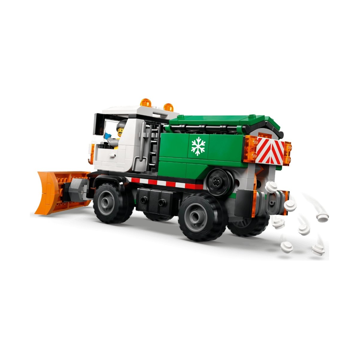 City La déneigeuse multicolore, LEGO