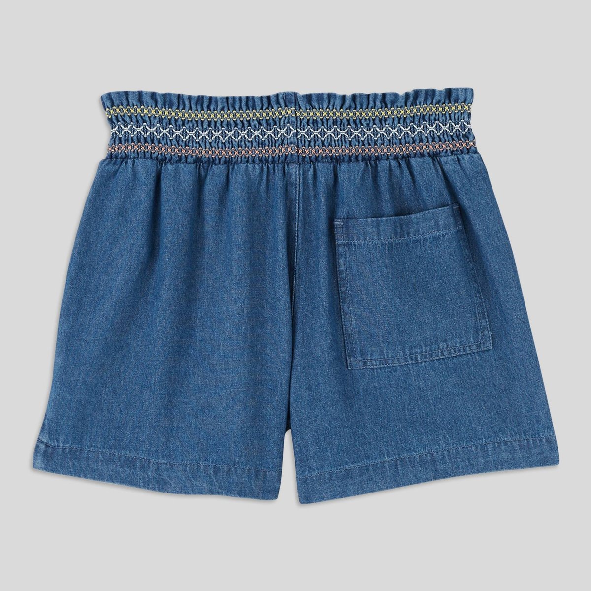 Short denim, certifié Oeko-Tex blue denim, MONOPRIX KIDS