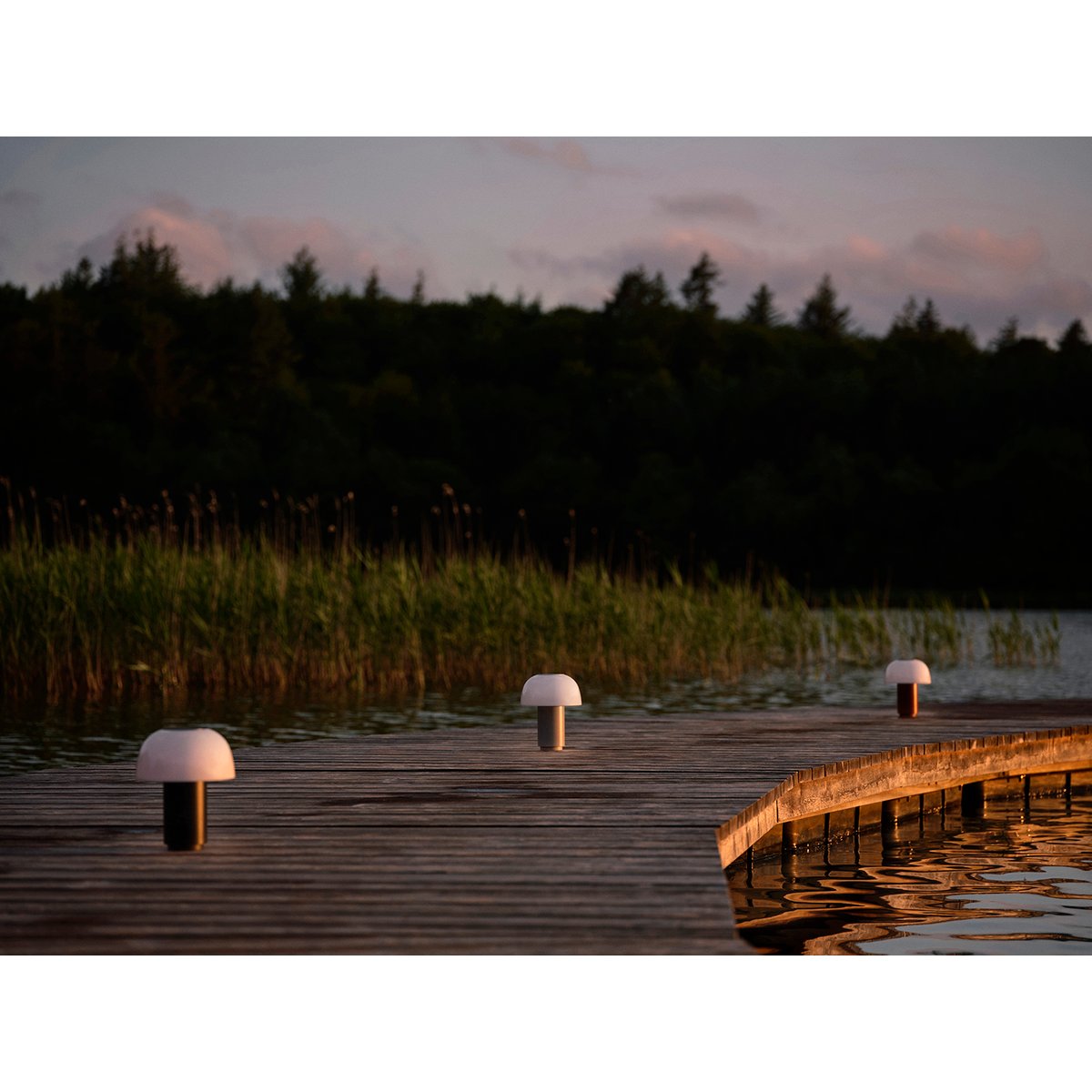 Lampe HARVEST MOON gris chaud, ZONE DENMARK