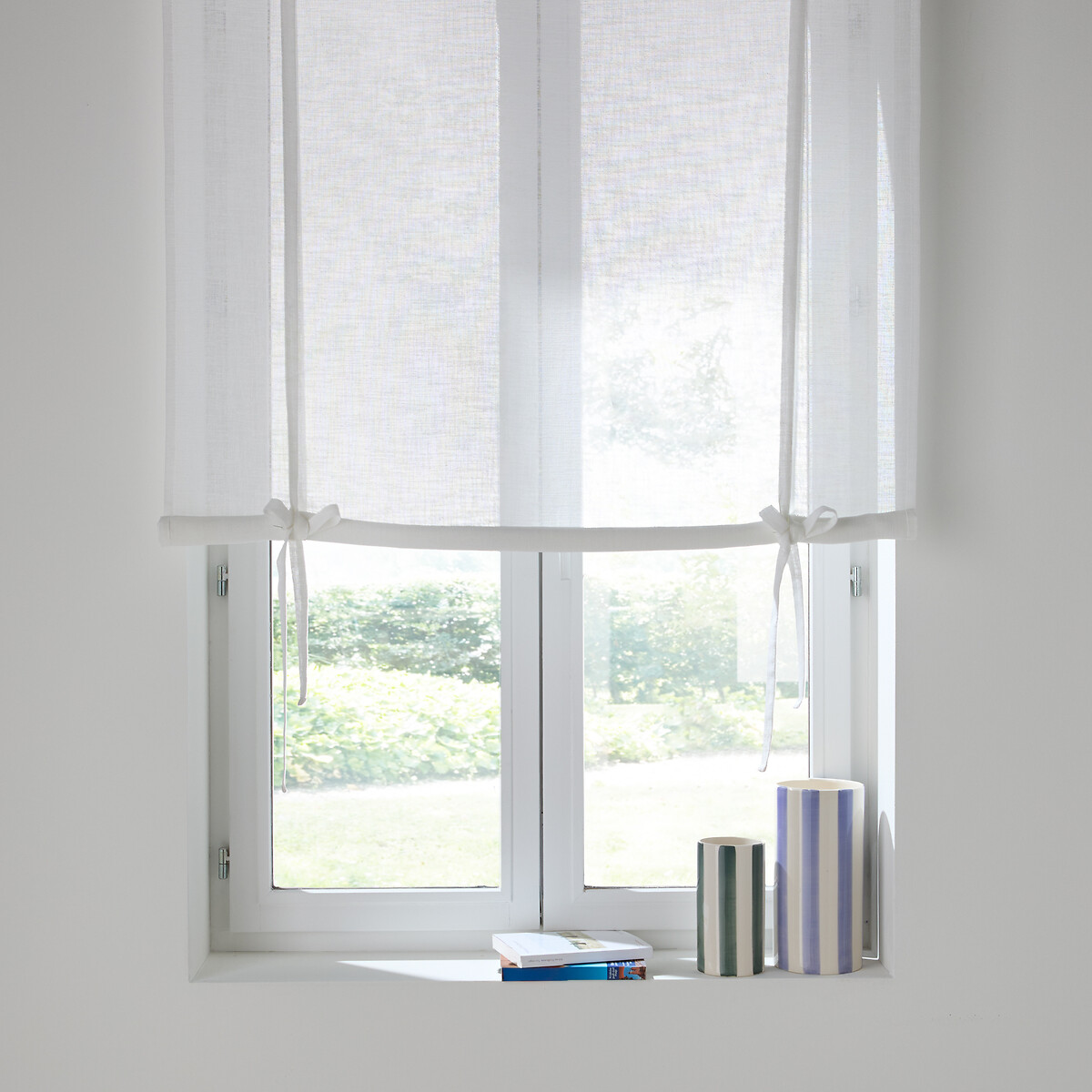 Nyong Polyester Roller Blind white, LA REDOUTE INTERIEURS
