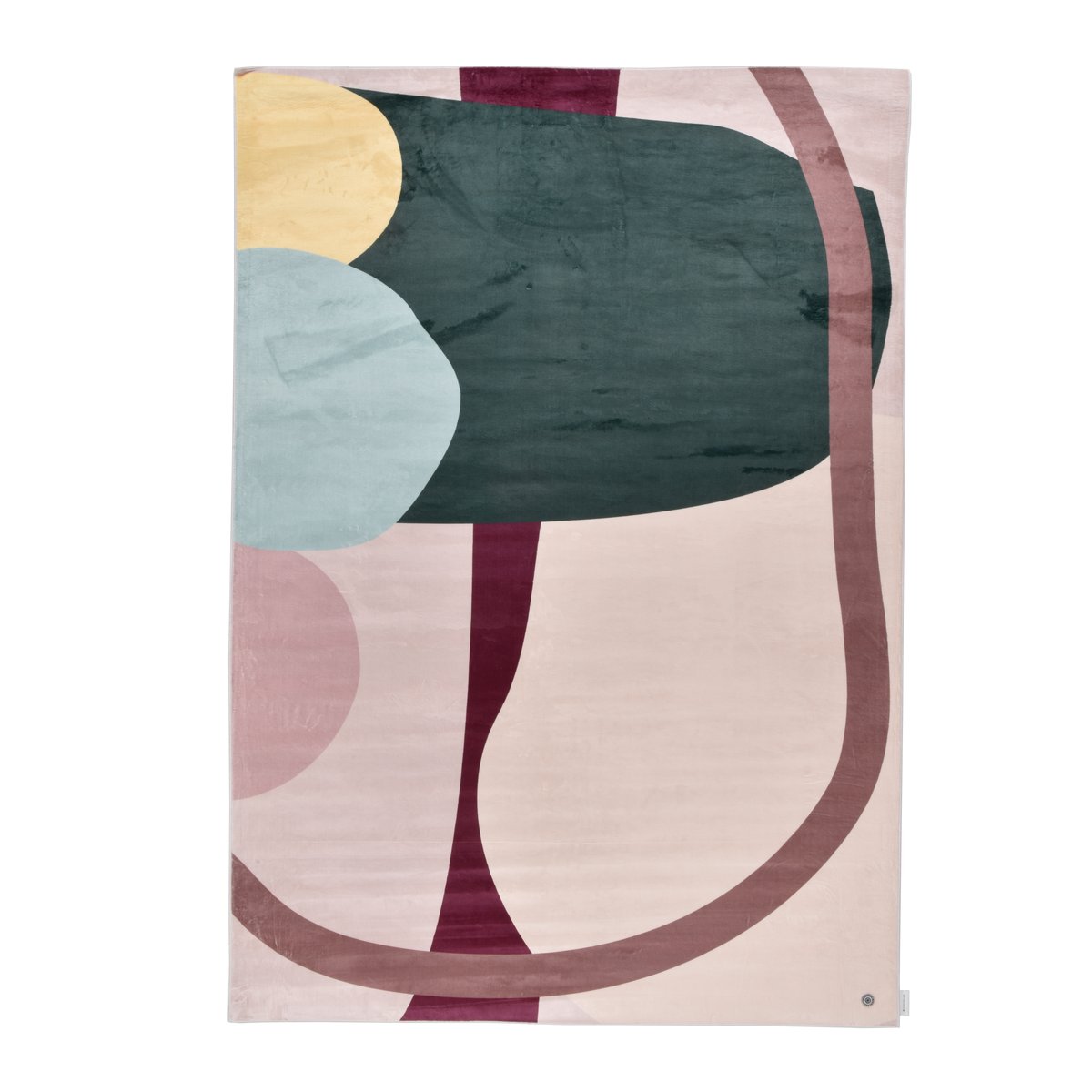 Tapis de salon imprimé - SHAPES vert multicolore, TOM TAILOR