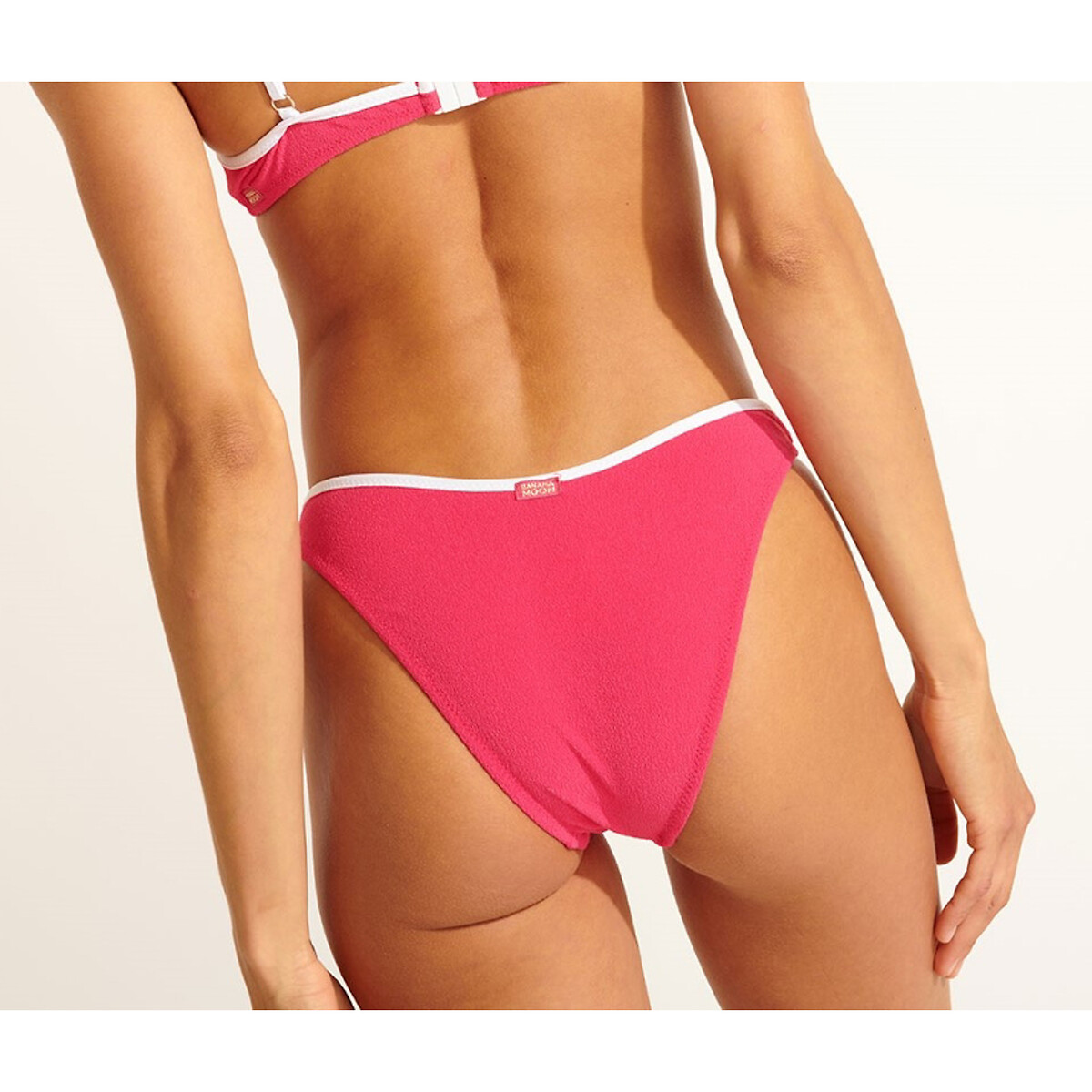 Paea Sponger Bikini Bottoms in Towelling raspberry, BANANA MOON