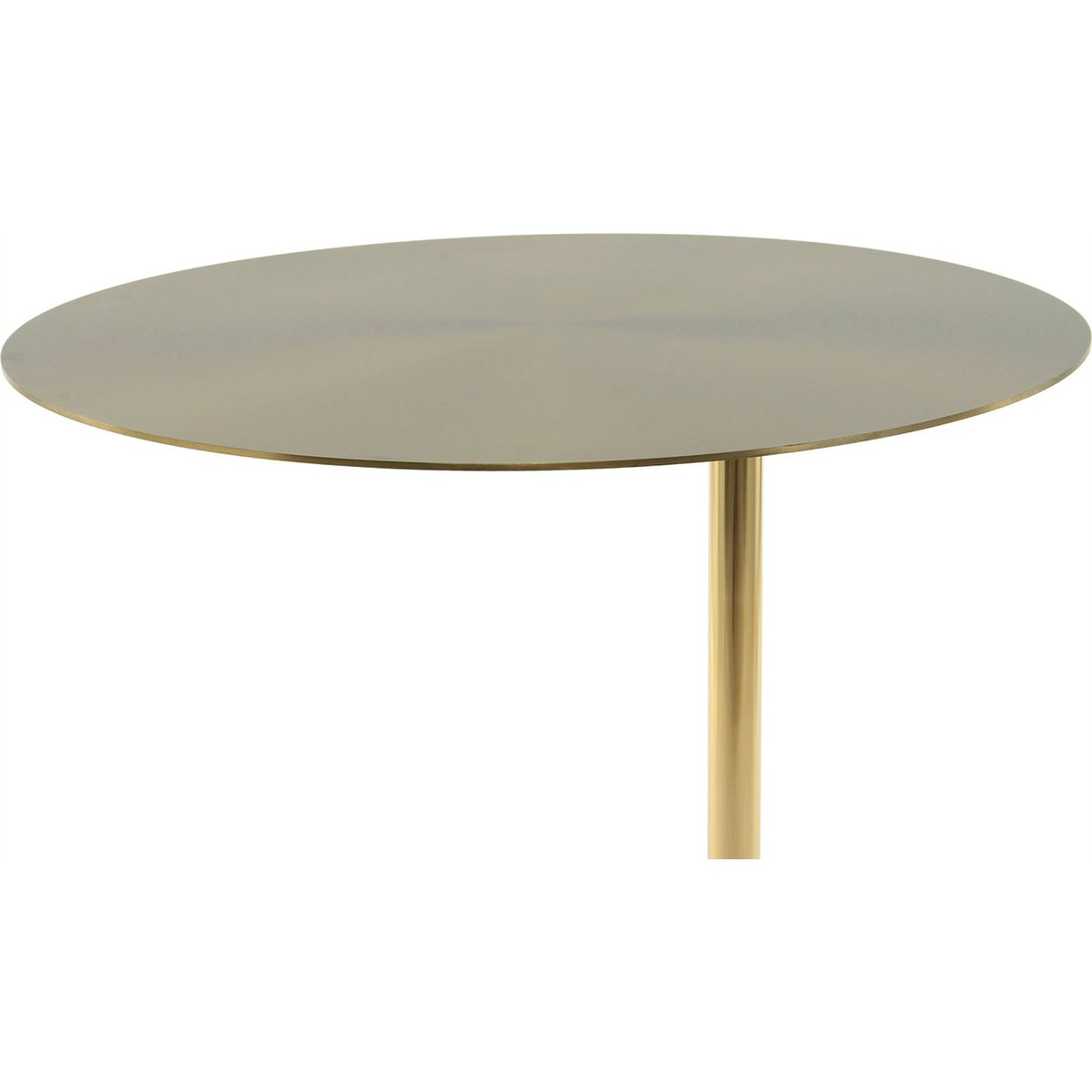 Table d'appoint ronde en marbre et verre marron marbre veiné blanc et or, ARTE ESPINA