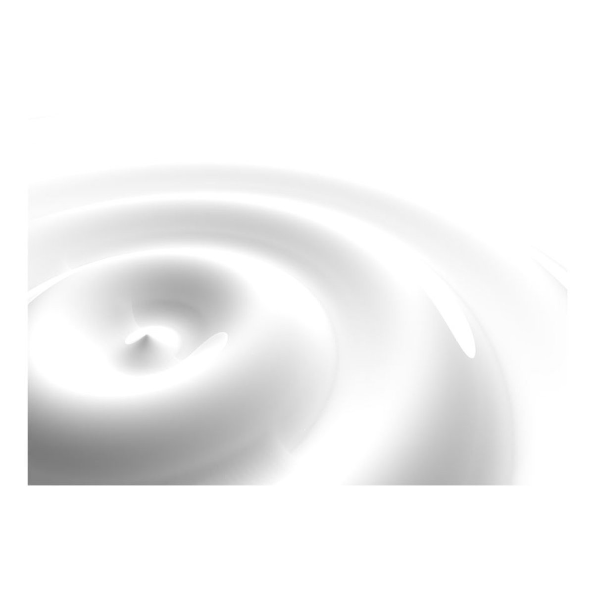 Papier peint intissé panoramique White Swirl blanc, EDEN