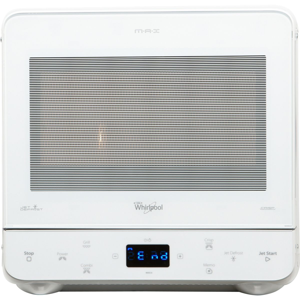Micro ondes grill MAX38FW crisp blanc, WHIRLPOOL