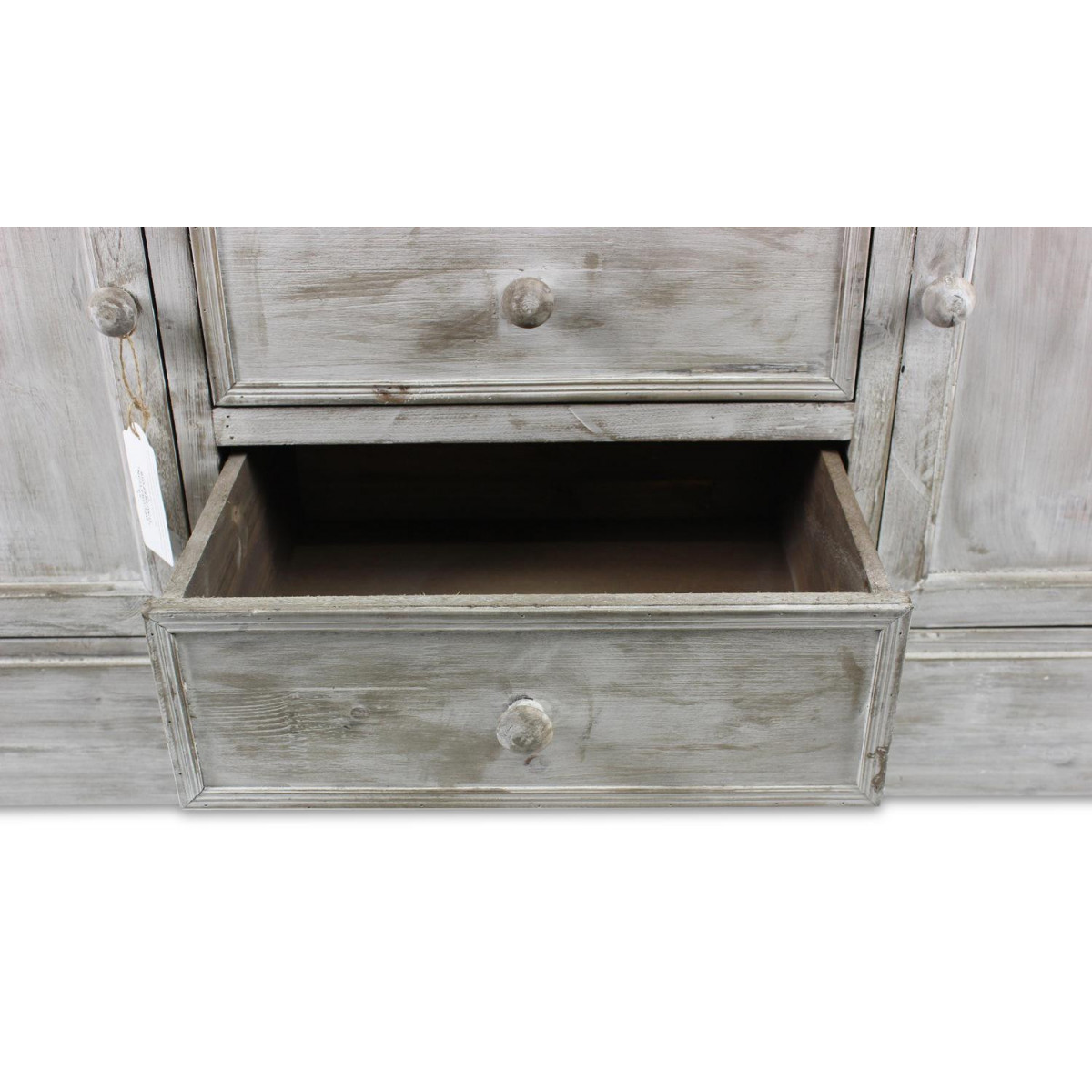 Buffet 3 tiroirs blanc, DECORATION D’AUTREFOIS