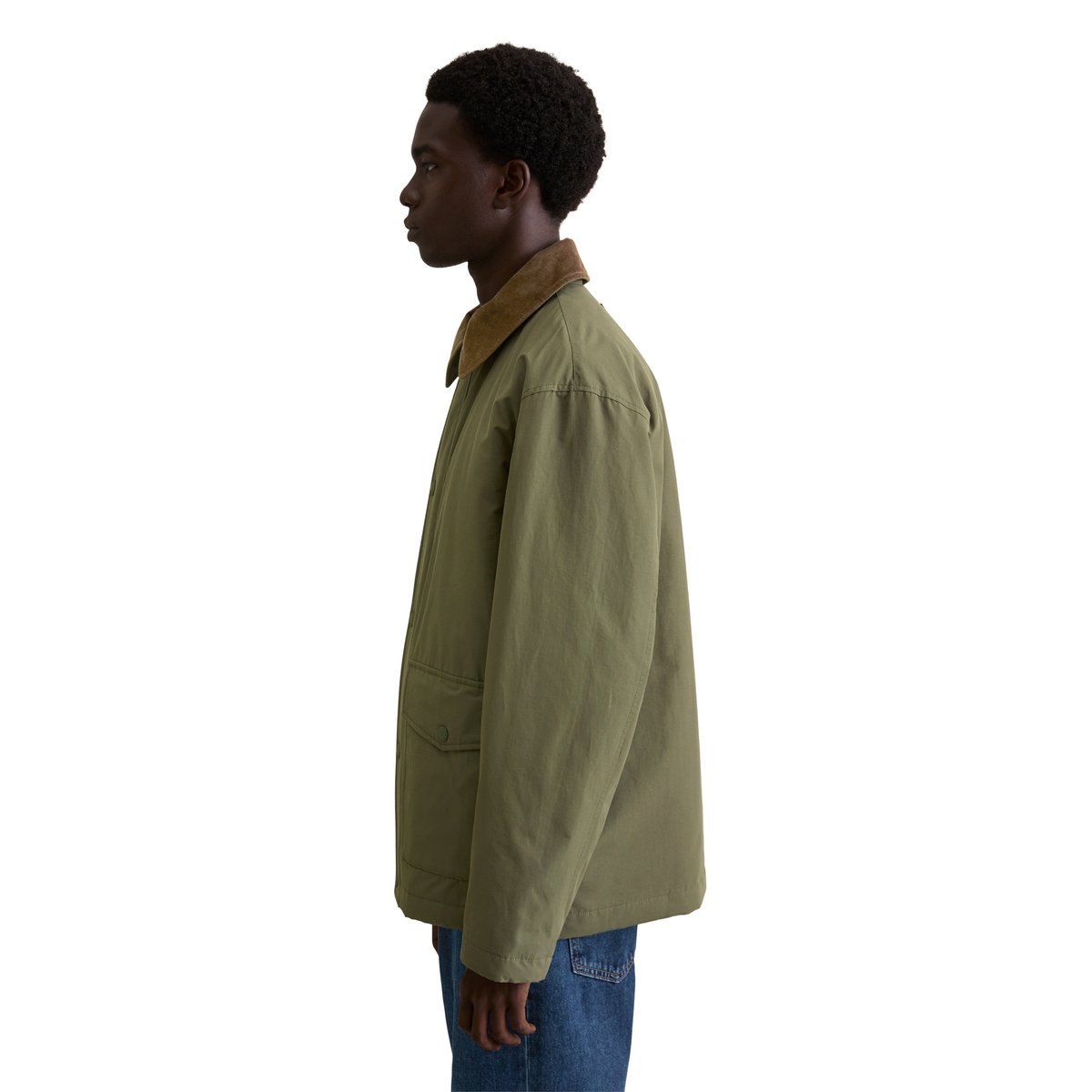 Barnjacket regular imperméable et légèrement matelassé vert foncé, MARC O’POLO DENIM