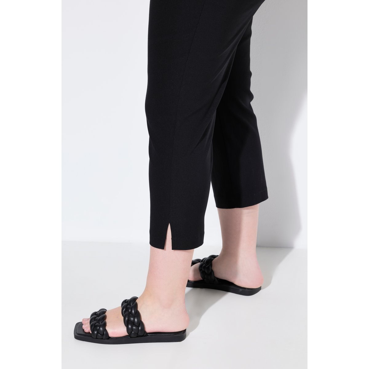 Pantalon de grossesse en bengaline noir, ULLA POPKEN