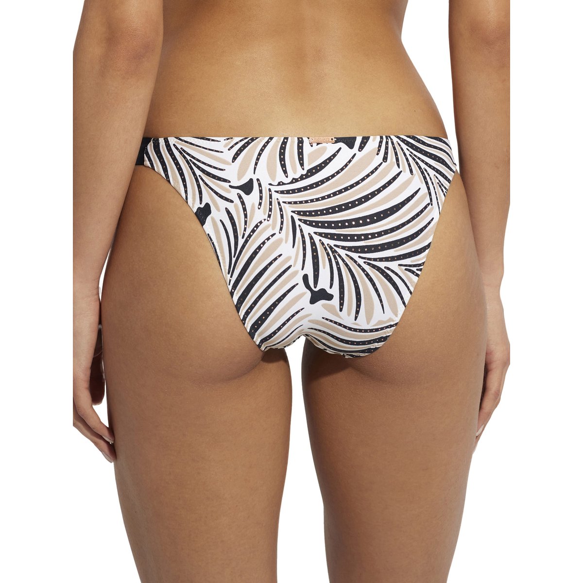 Bas maillot slip de bain taille basse Tanzania noir, SELMARK MARE