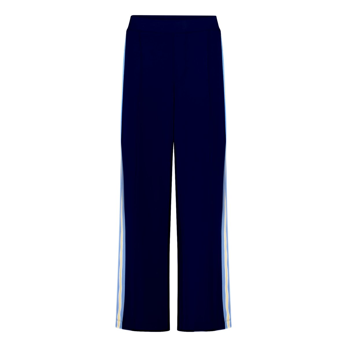 Pantalon casual à galons maritime blue, CARTOON