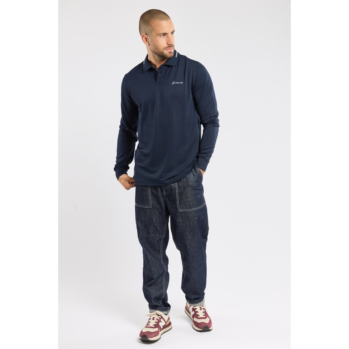 Polo GENOIS navy, BERMUDES