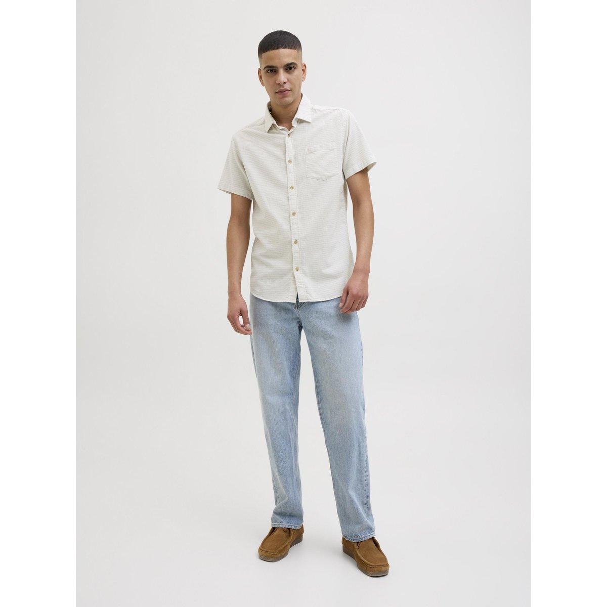 Chemise De Vacances cloud dancer, JACK & JONES