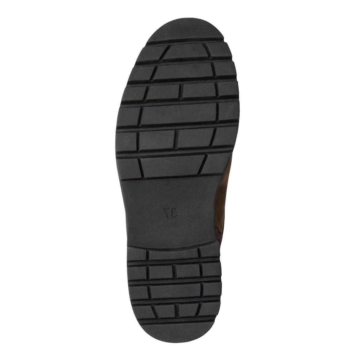 Bottine talon bloc marron camel moutarde, MARCO TOZZI