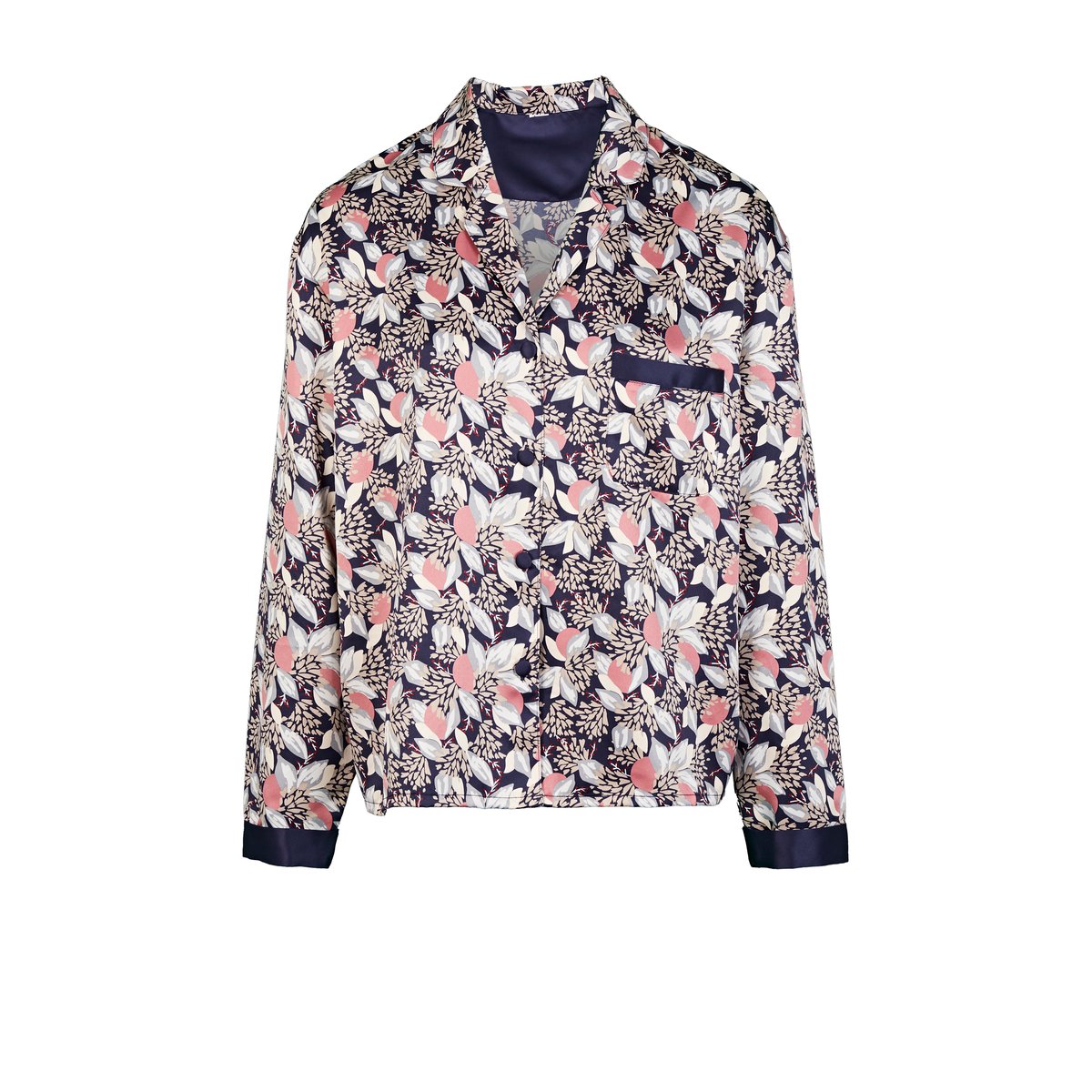 Haut de pyjama chemisier Idole imprimé floral, SANS COMPLEXE