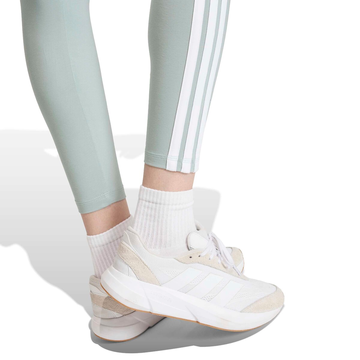 Legging Essentials 3-Stripes vert sauge, ADIDAS SPORTSWEAR