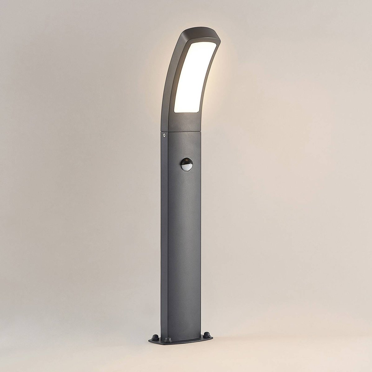 Luminaire extérieur en aluminium moderneLED anthracite, LINDBY