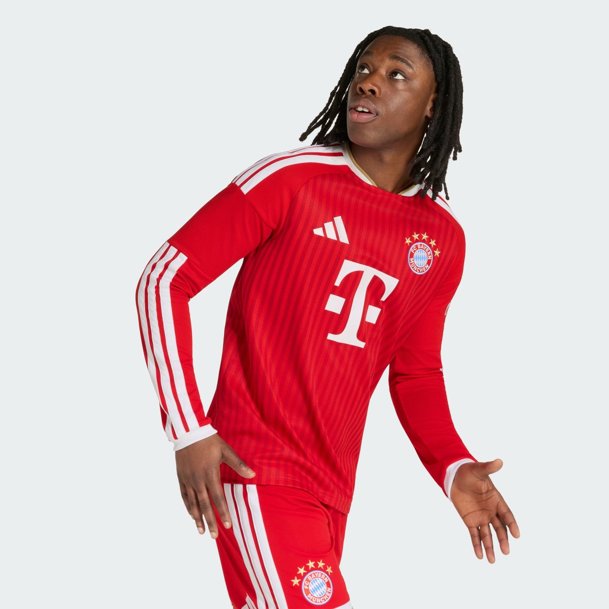 Maillot Manches Longues Domicile Fc Bayern 2026/27 Maillot Manches Longues Domicile Fc Bayern 2026/27 better scarlet / white, adidas Performance