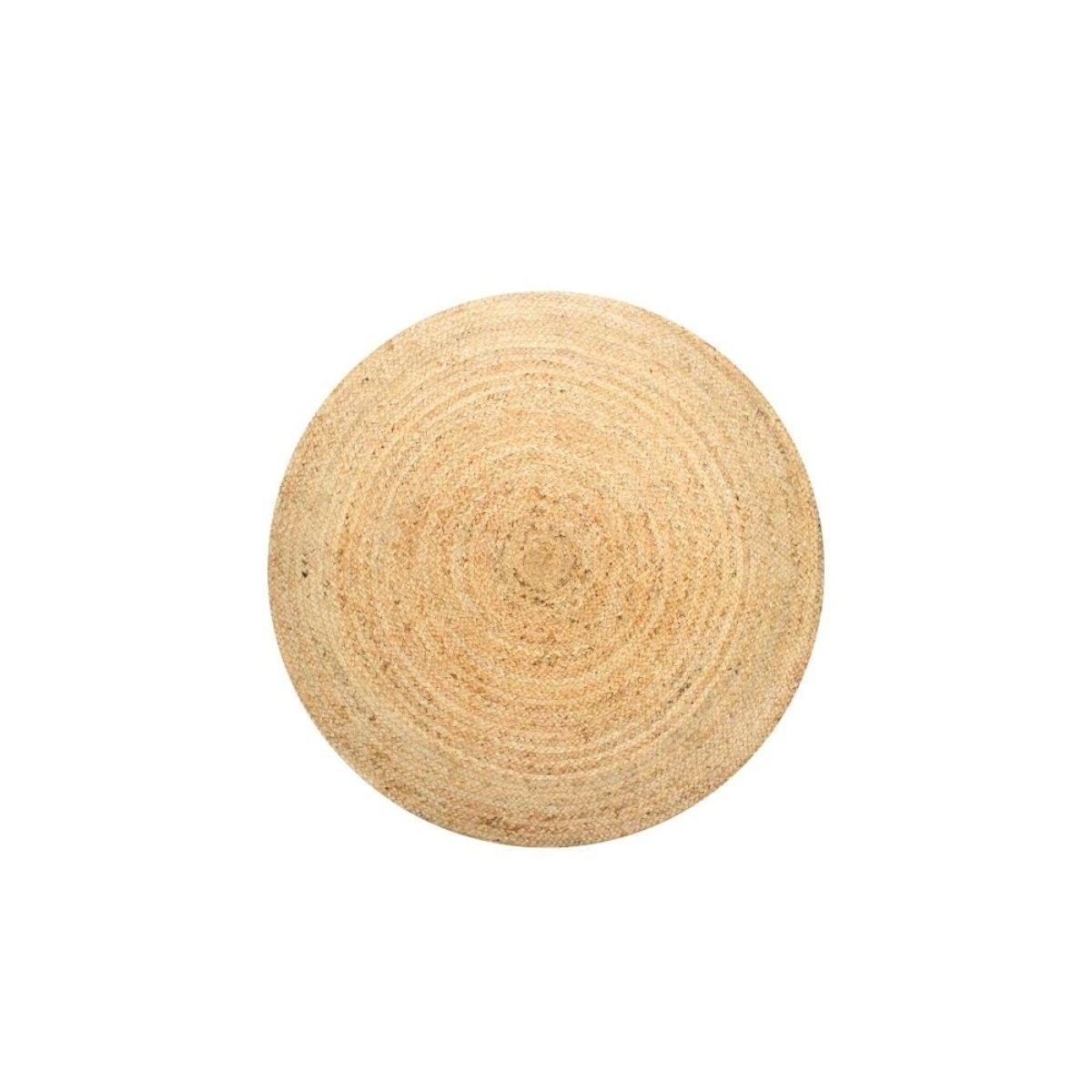Tapis rond en jute 120cm naturel, ORNAMI