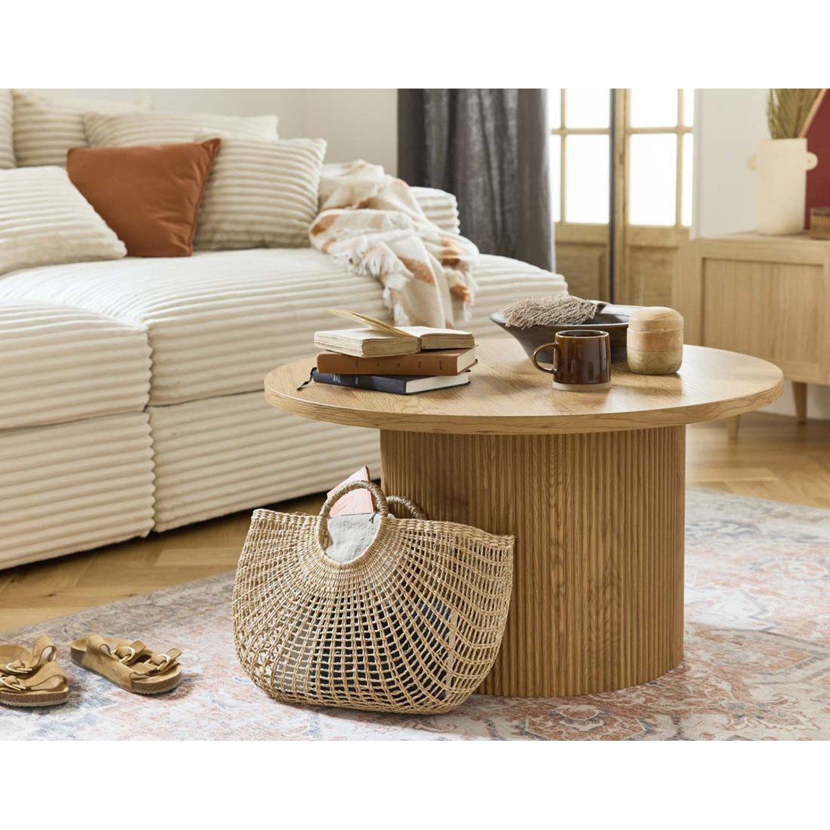 Table basse - OLIVA bois, BEST MOBILIER