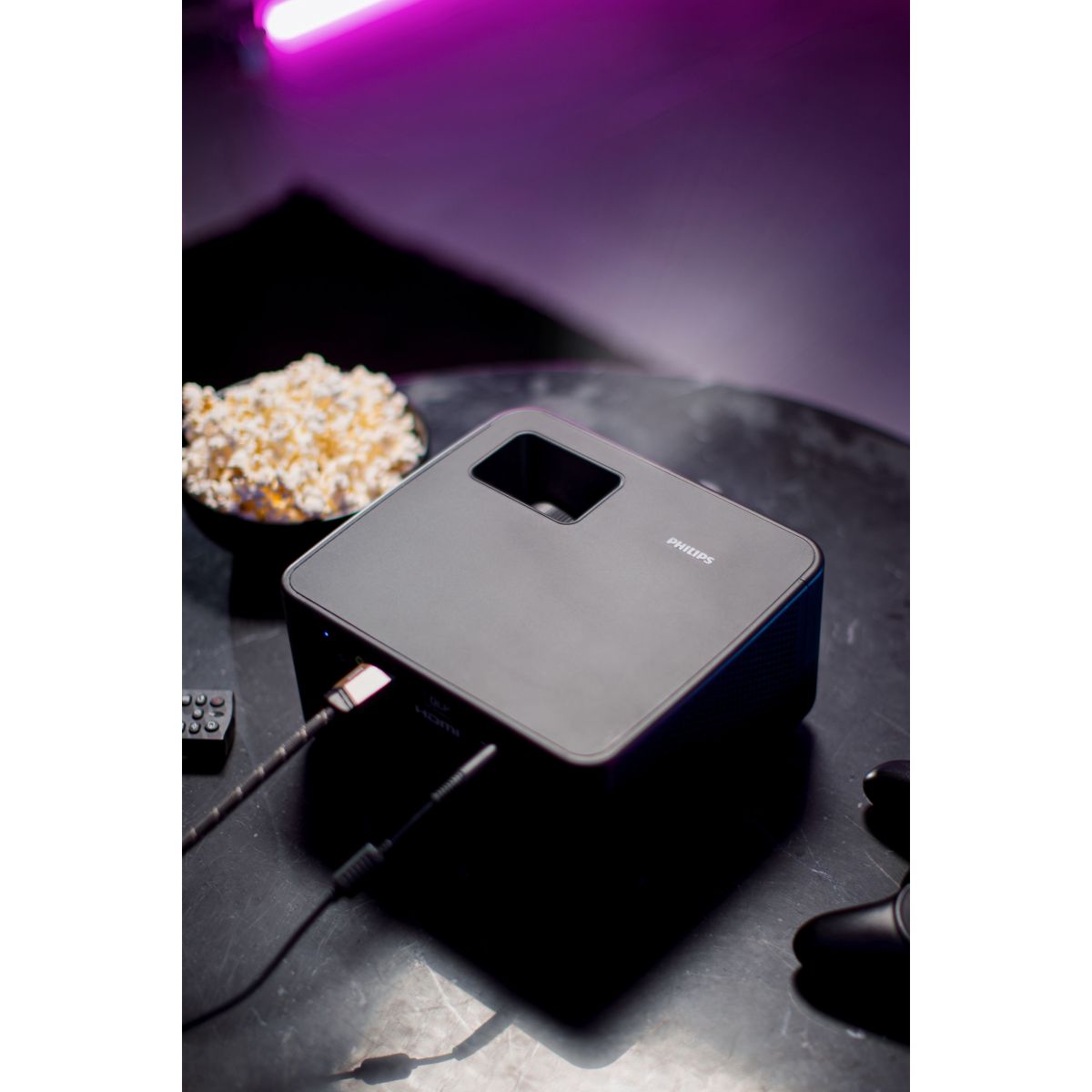 Vidéoprojecteur portable GamePix 900 noir, PHILIPS