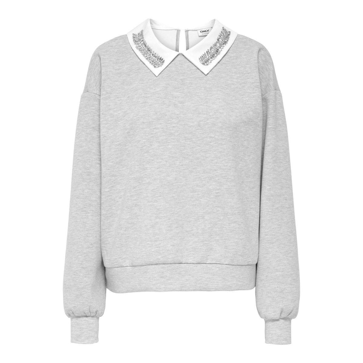 Sweat-Shirt ONLWILLOW Sweat-shirts grise - light grey melange, ONLY