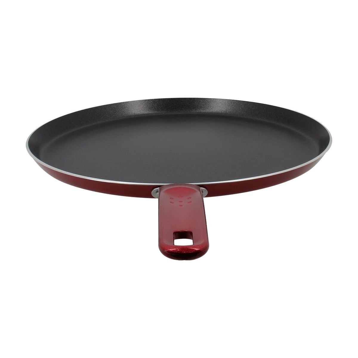 Crêpière 26 cm en aluminium, CERISE rouge, MENASTYL