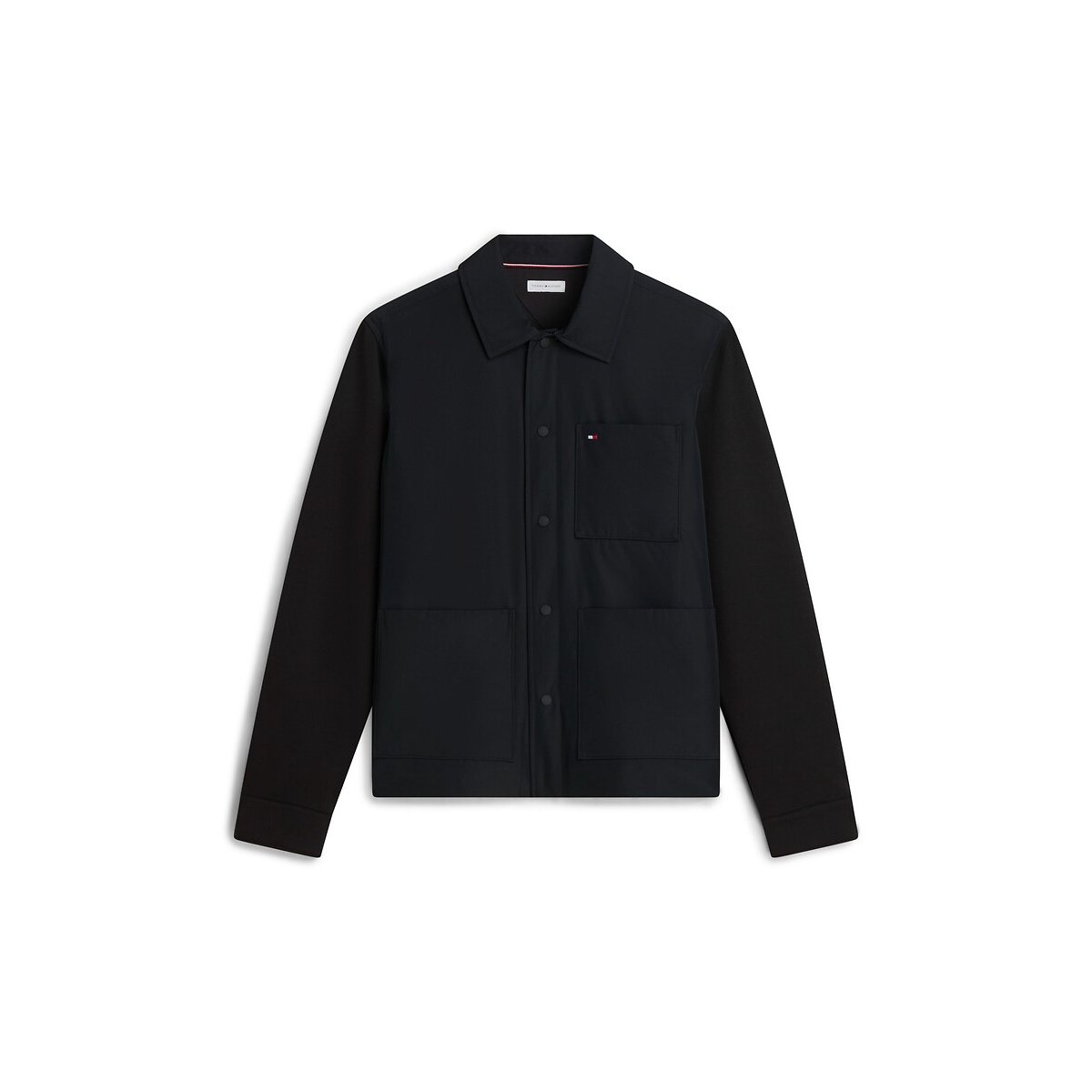 Blusão curto, colarinho, meia-estação preto , TOMMY HILFIGER