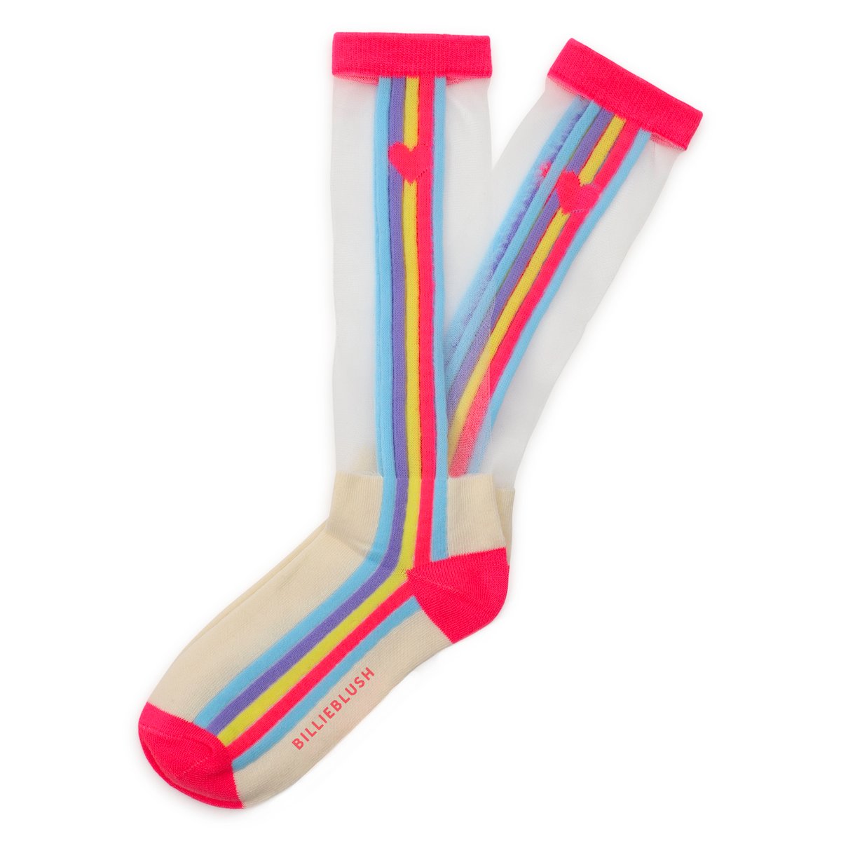 Chaussettes mi-haute storm pink, BILLIEBLUSH