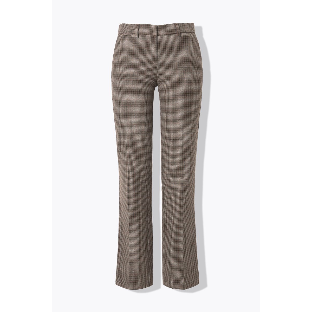 Pantalon à carreaux acajou, ULLA POPKEN
