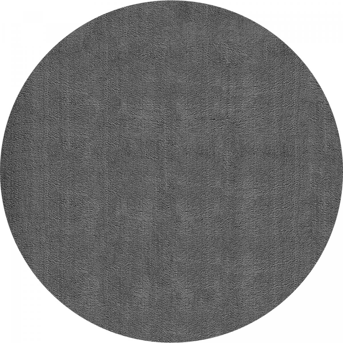 Tapis salon LYN10 LAVABLE, soft et soyeux, tapis uni à l'aspect Shaggy anthracite, UN AMOUR DE TAPIS