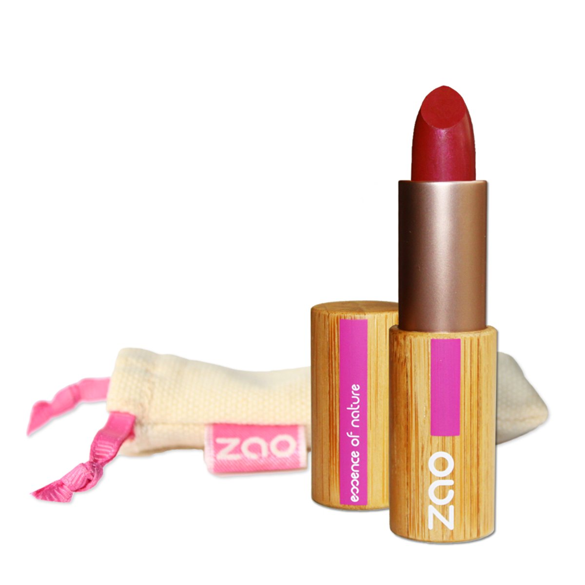 Rouge à lèvres classic 463 Rouge rose rouge, ZAO MAKEUP