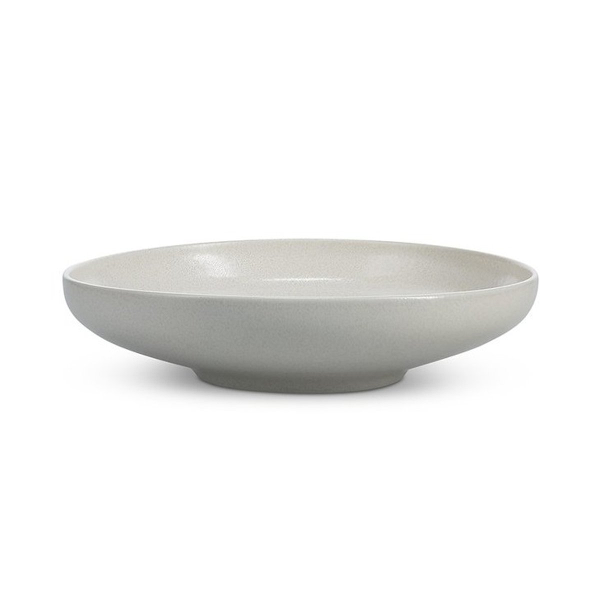 Lot de 4 assiettes creuses MOCHI beige, SP COLLECTION