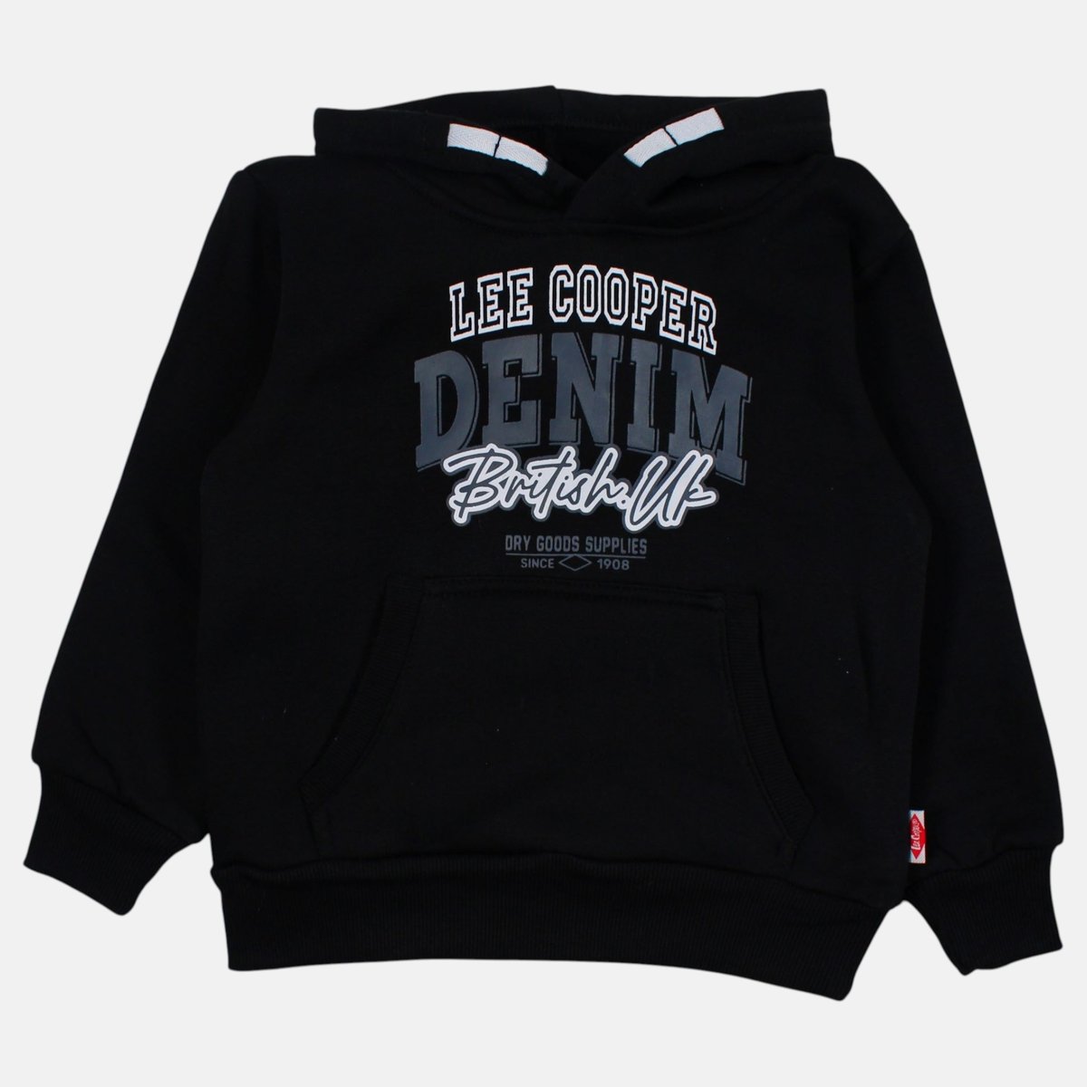 Ensemble sweat à capuche et pantalon de jogging cargo GRAFFITI noir, LEE COOPER